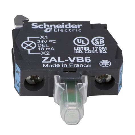 Schneider Telemecanique Light Block For Head Integral Led V Blue