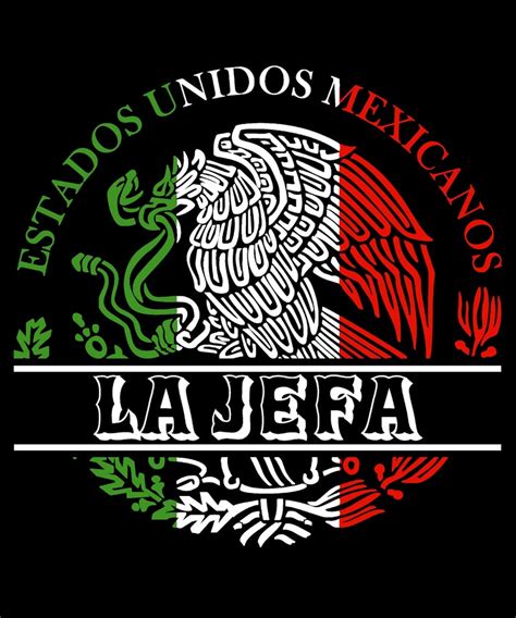 La Jefa Svg Files For Cricut The Boss T For Mexican Mom Png Madre