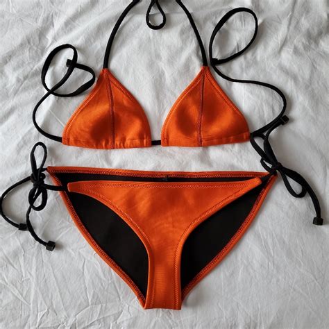 Triangl Bikini Set Swimsuit Gem