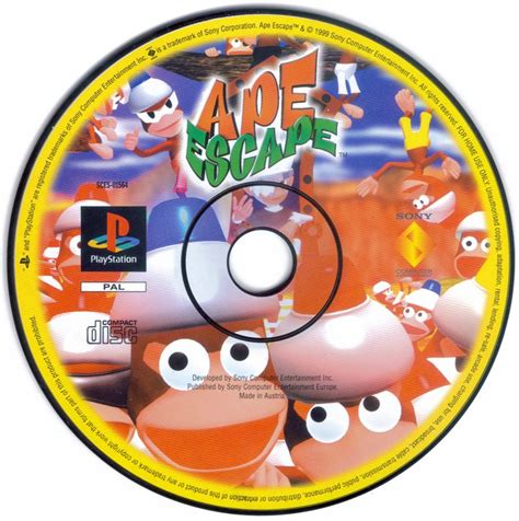 Ape Escape Cover Or Packaging Material Mobygames