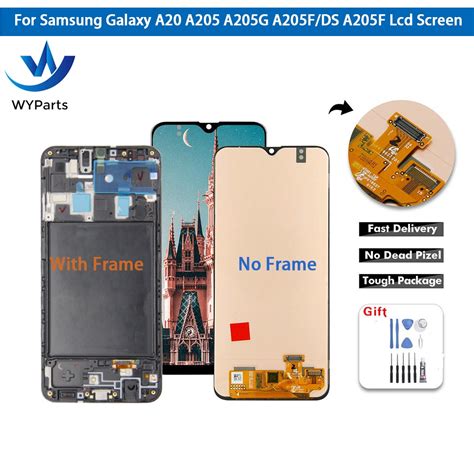 Amoled For Samsung A20 A205 A30 A20s A30s A70 A50 A50s A10 A10s Sm A205f A750 A11 A12 Lcd