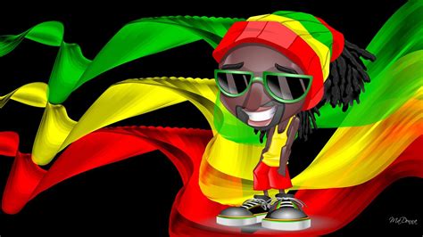 Bob Marley Cartoon Wallpapers - Top Free Bob Marley Cartoon Backgrounds ...