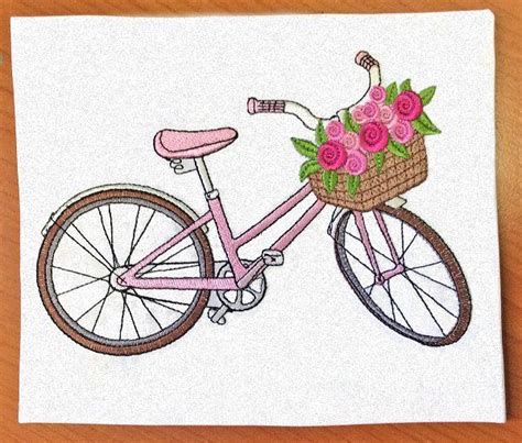 Simply Bicycles Machine Embroidery Projects Free Machine Embroidery