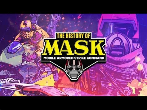 Free Video: The History of MASK - The 1985 Cartoon and Toyline from Secret Galaxy | Class Central