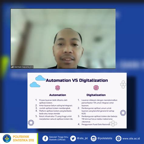 Webinar Series Statistika 2023 Transformasi Digital Pemerintah Melalui