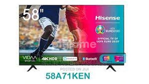 Hisense 58 Inch Smart 4K Frameless New Tv In Nairobi CBD Luthuli