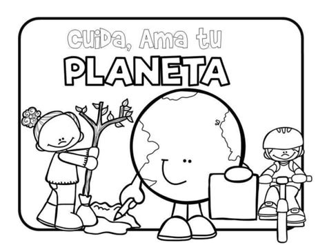 Dibujos del Día Mundial del Medio Ambiente para colorear descargar e