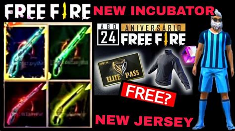 Free Fire July Elite Pass New Upcomming Incubator New Jersey