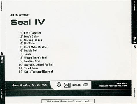 Seal Seal Iv 2003 Cd Discogs