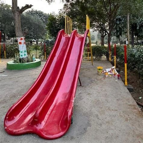 straight fibreglass outdoor playground   rs piece  meerut