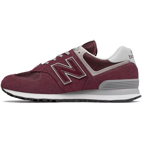 New Balance 574 Core Sneaker Burgundy Fun Sport Vision