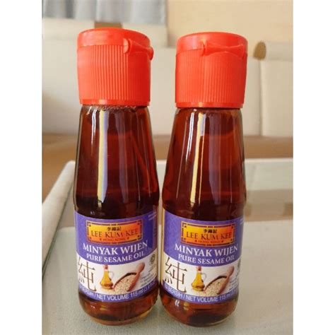 Jual Lee Kum Kee Minyak Wijen Pure Sesame Oil 115ml Shopee Indonesia