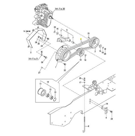 Yanmar Genuine V Belt C R C Machine Serve