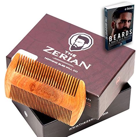 To Give And Get Reviews The Zerian Beard Comb