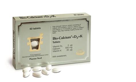 Pharma Nord Bio Calcium D3 K 500mg Free Delivery On Orders Over £20