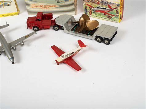 Lot of Four "Dinky Toys" Airplanes