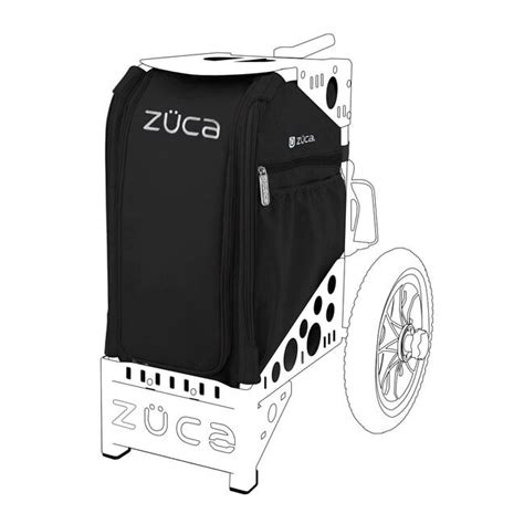 Disc Golf Bag Black The Official ZÜca Webs Zuca Europe