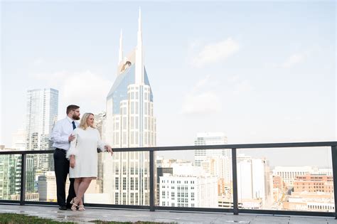 A Sophisticated Downtown Nashville Engagement Session - Nashville Bride ...