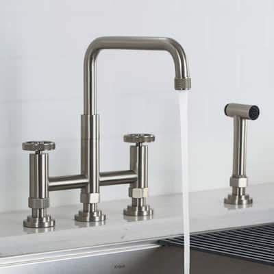 Bridge Kitchen Faucets - Kitchen Faucets - The Home Depot