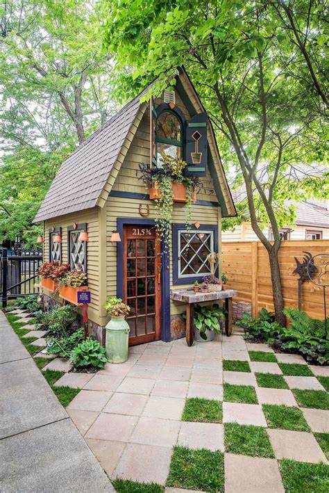 40 Best Small Front Yard For Tiny House Small Cottage Garden Ideas Backyard Sheds Cottage Garden