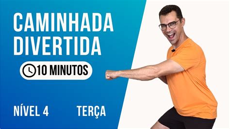 CAMINHADA EM CASA DIVERTIDA SEMANAL Terça Exercícios sem impacto