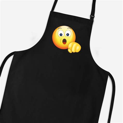 Blow Job Emoji Apron Rude Aprons Slightly Disturbed