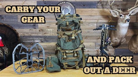 Saddle Hunting Backpack Quartering And Packing Out A Deer Youtube