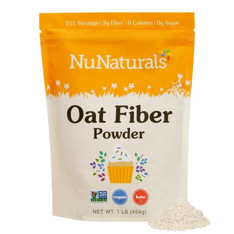 Oat Fiber Non Gmo Nunaturals