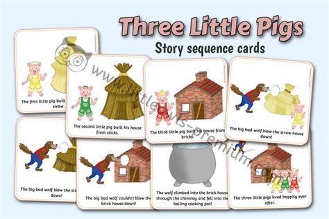 Free And Premium The Three Little Pigs Traditional Tale Early Years