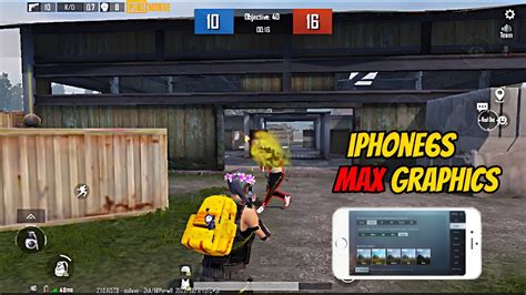 Iphone S Pubg Max Graphics Test Hd High Full Gyro Youtube