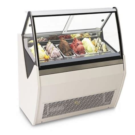 Gelato Display Counter Commercial Hotel Kitchen Equipment Manufacturers