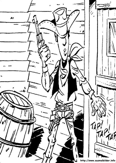 Dessins Gratuits Colorier Coloriage Lucky Luke Imprimer