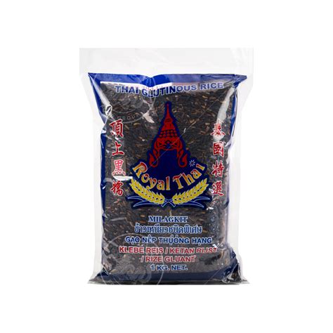 Black Glutinous Rice 1kg Royal Thai Rice