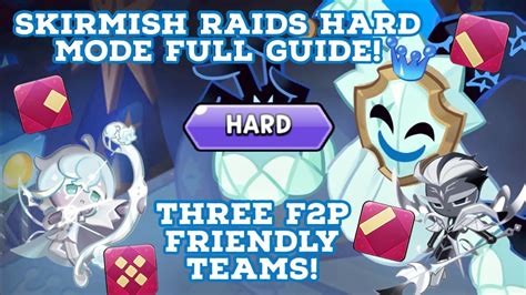 Skirmish Raids Hard Mode Full Guide Three F2P Friendly Teams