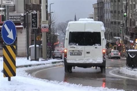 Meteorolojiden Bursa ya yeni kar uyarısı