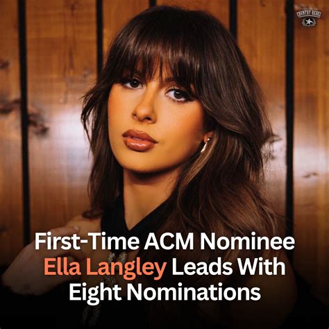 Country Music Nation - Congratulations, Ella Langley! See the full list