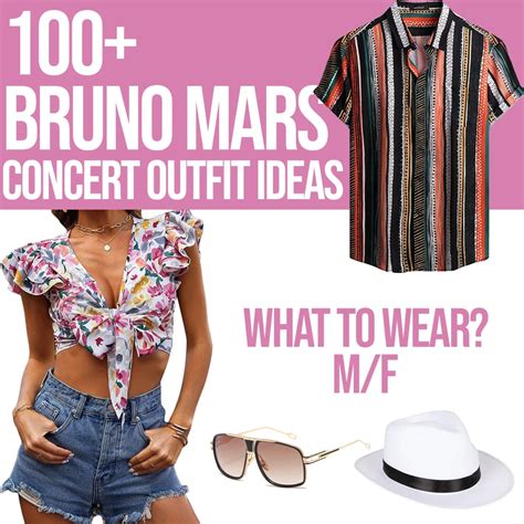 100+Bruno Mars Concert Outfit Ideas: What To Wear? M/F – Festival Attitude