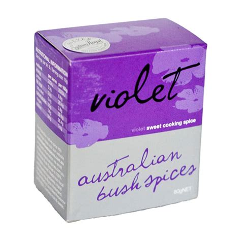 Buy Australian Bush Spices Violet Sweet Indigenous Flavour Cooking