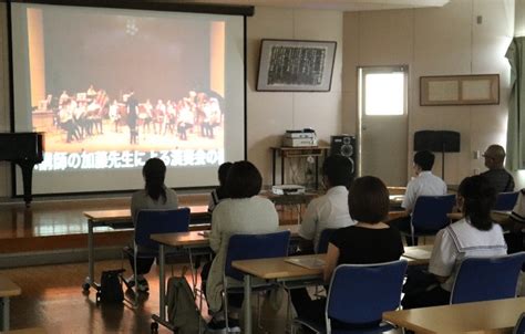 「音楽科中学生と保護者対象説明会」が開かれました。 甲斐清和高等学校 学校法人伊藤学園