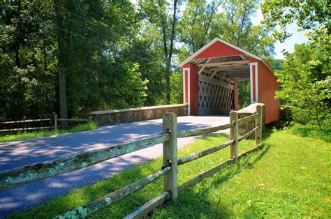 The Ashland Bridge Is The Oldest Covered Bridge In Delaware