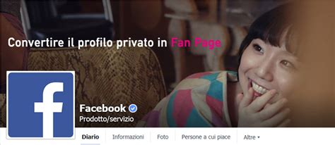 Trasformare Profilo In Pagina Facebook Whymarghette