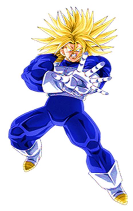 Super Saiyan Grade 3 Future Trunks Render By Princeofdragonballz On