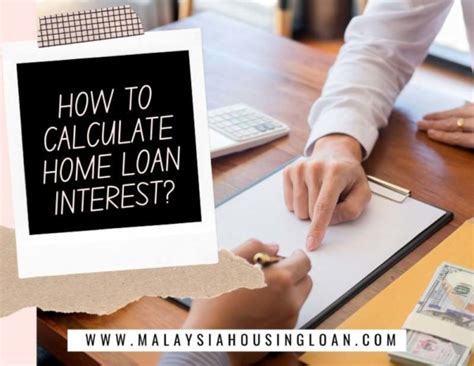 How To Calculate Home Loan Interest Malaysia Housing Loan