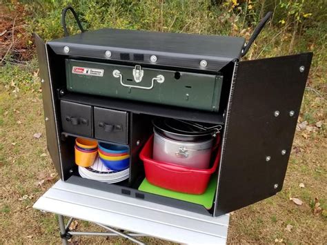 The Camping Kitchen Box 1000 Keep Your Camping Kitchen Organized And