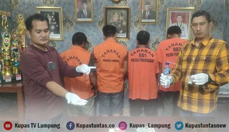 Kupas Tuntas Polisi Gerebek Pesta Sabu Di Kontrakan Bakauheni Lamsel