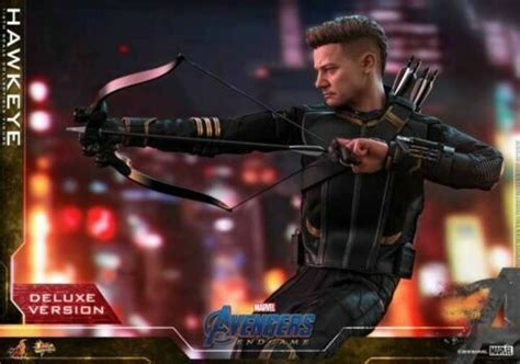 New Hot Toys MMS AVENGERS ENDGAME HAWKEYE Deluxe Ver In Stock