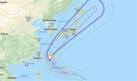 Typhoon Trami tracker: HUGE typhoon bears down on Japan - set to hit as ...