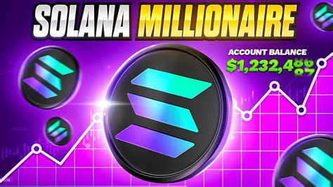 How Much Sol To Become A Crypto Millionaire Solana Price Prediction