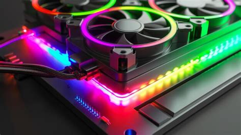 premium photo computer cooler  rgb led light