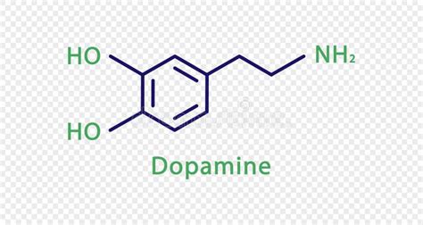 Dopamine Chemical Formula Stock Vector Illustration Of Icon 151780568